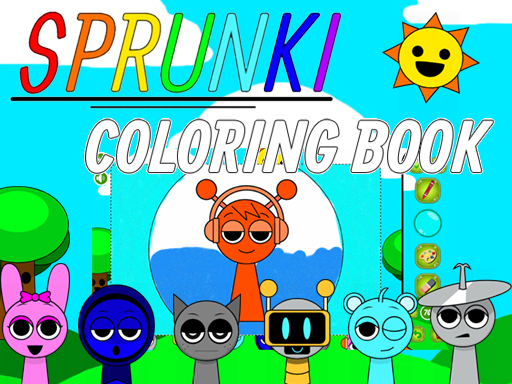 image Sprunki Coloring Book