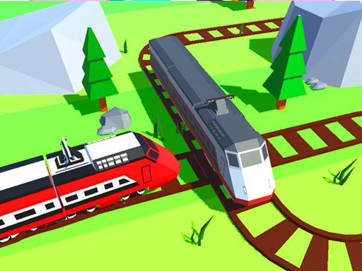 Train 3D game puzzle